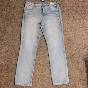 American Eagle skinny jeans, low rise size 16, NWT